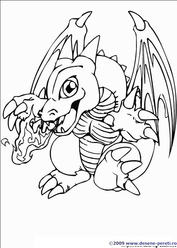 yu-gi-oh desene colorat